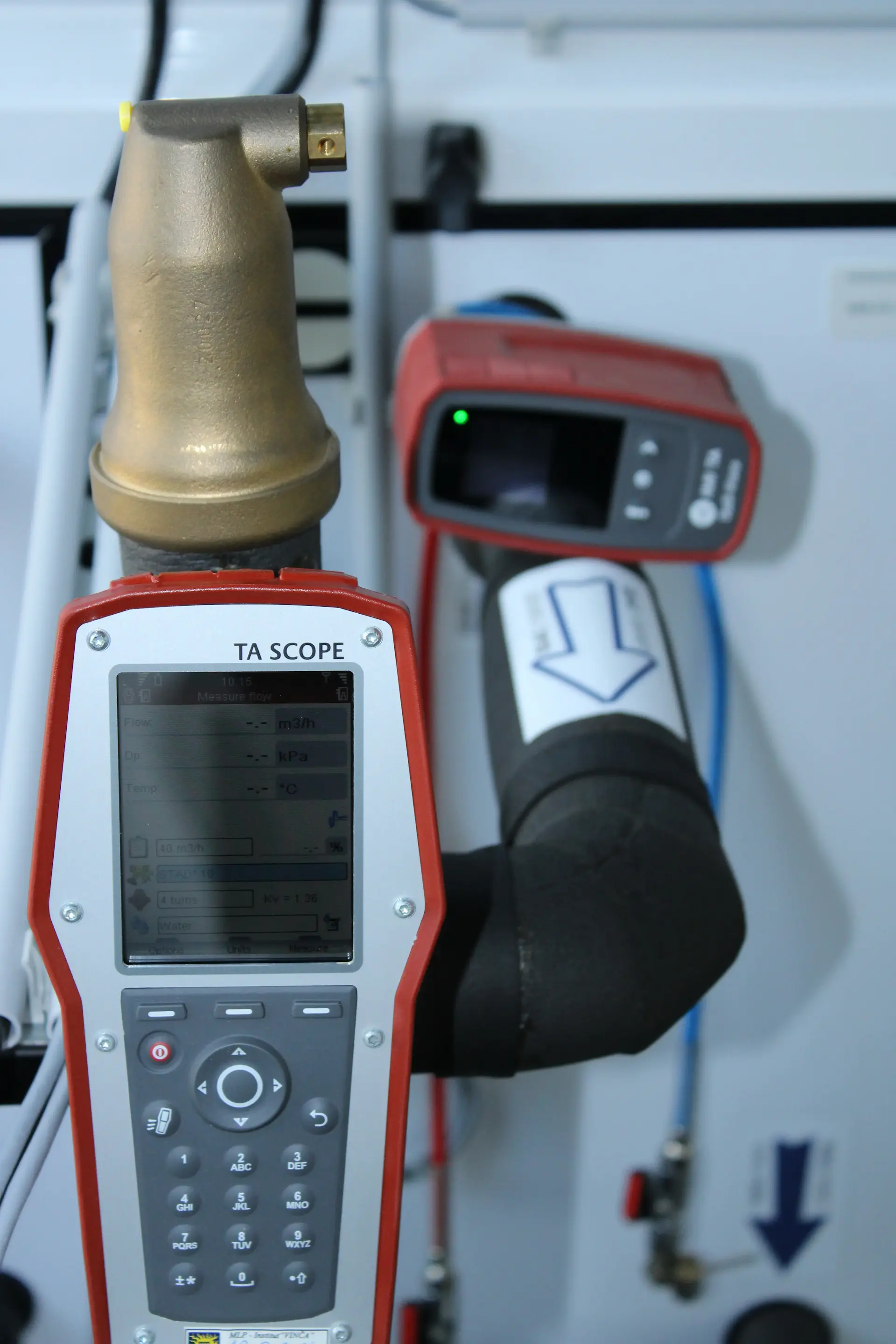 Image of fluid flow measurement equipment